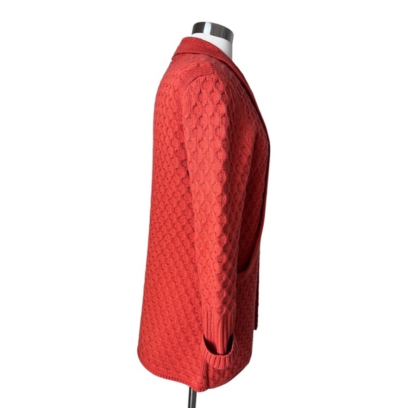 Brixon Ivy Stitch Fix Cable Chunky Knit Faux Cashmere Knit Duster Cardigan M - Picture 11 of 16